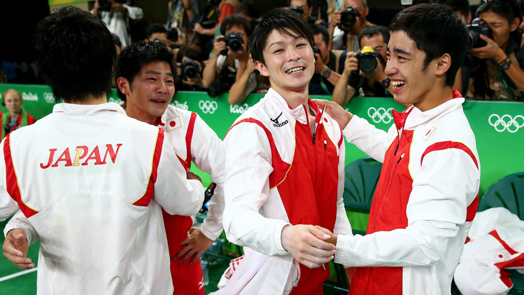 An urgent call answered: Japan roars to men’s gymnastics team gold