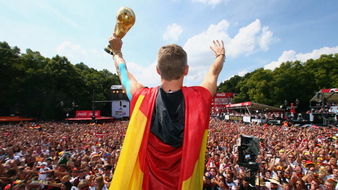 Germany damaged the World Cup trophy
