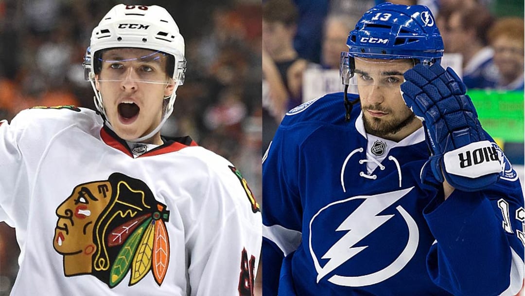 Blackhawks' Teravainen, Lightning's Paquette belie youth with strong play
