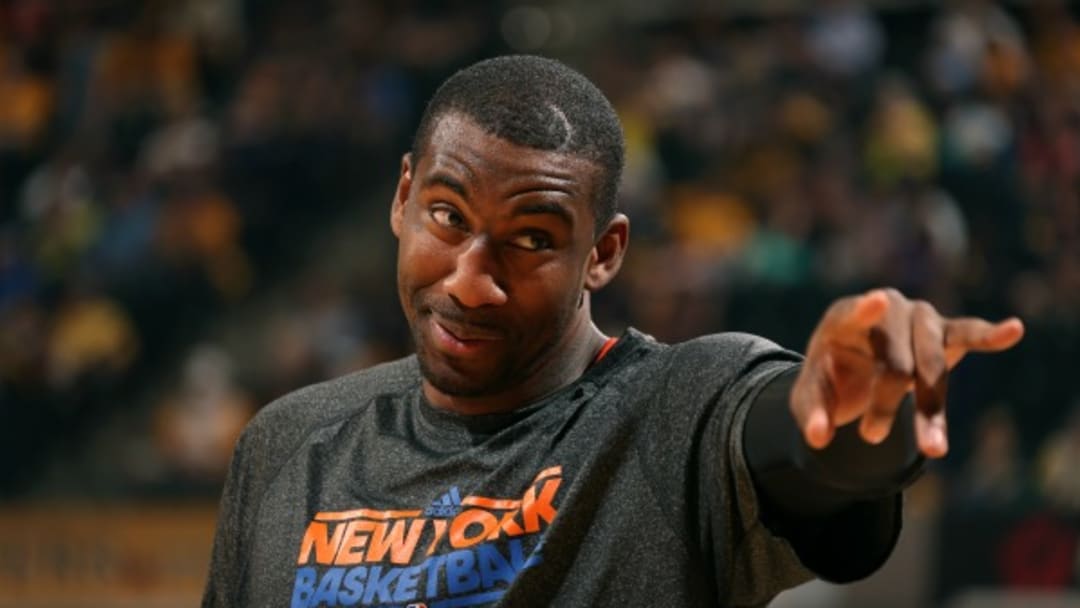 Knicks' Amar'e Stoudemire cleared for contact, participates in half-court drills