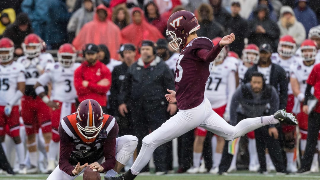 Virginia Tech Specialists Bradburn and Johnson Named to Guy and Groza Award Watch Lists