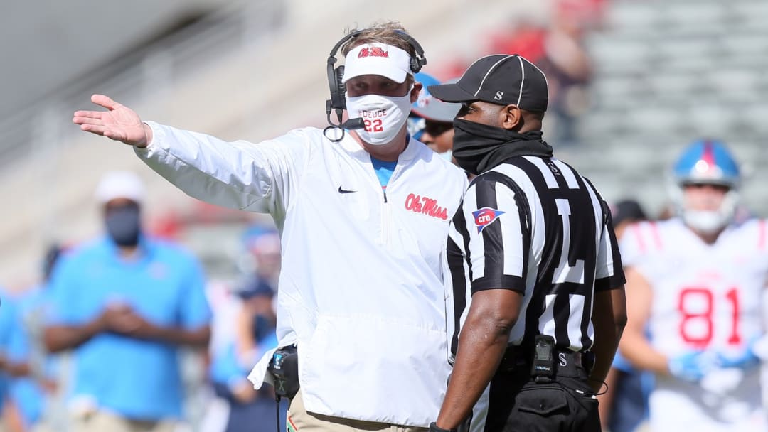 SEC Officiating Costs Ole Miss, Kiffin Fined