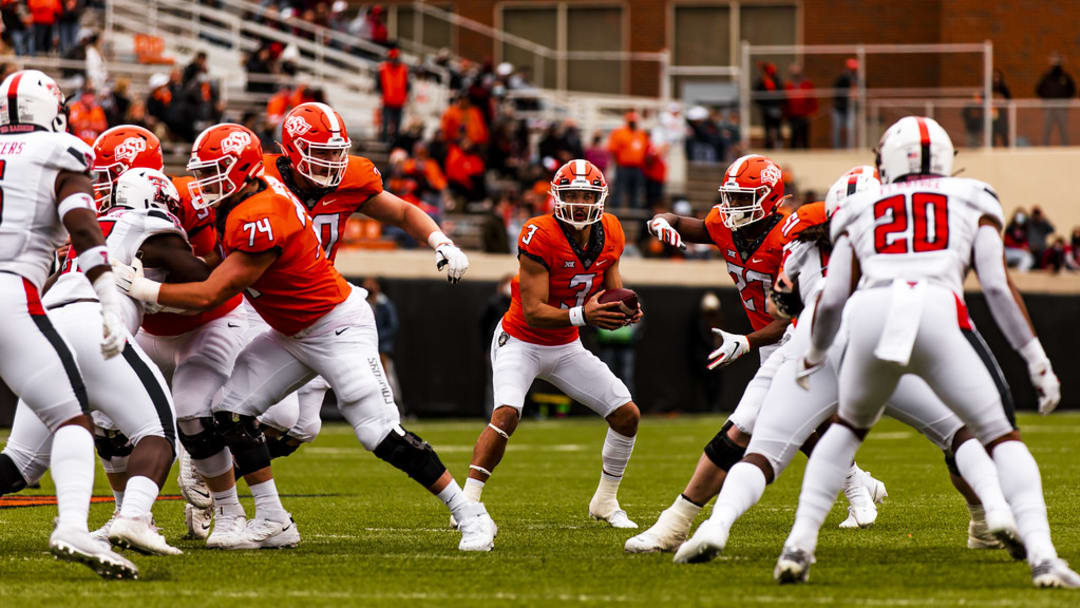 Oklahoma State Hangs on for Barn Burner Win Over Texas Tech on Senior Day