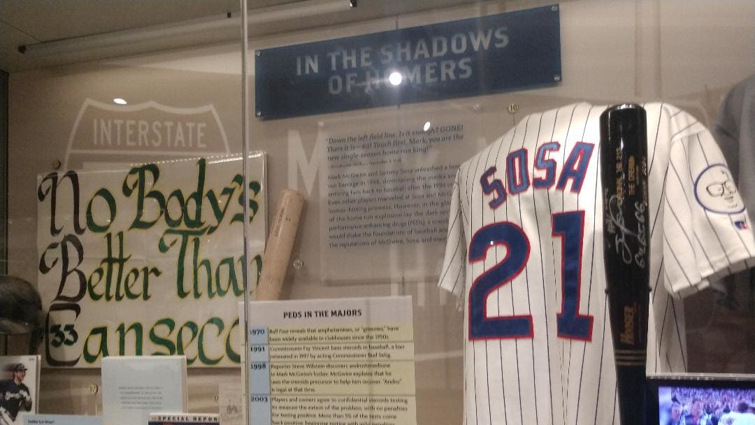 The Steroids Wing in the Baseball Hall of Fame