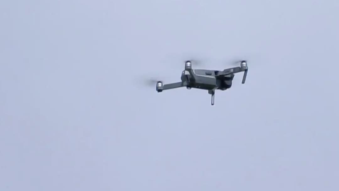 Drone flying over the field causes delay in Twins game