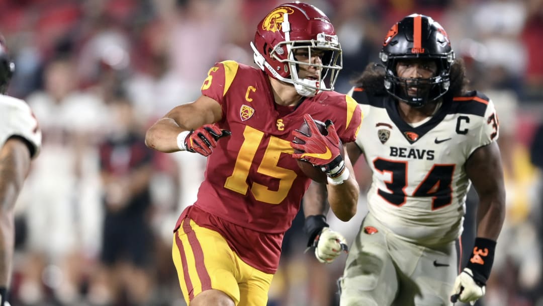 USC WR Drake London Comments On Potential Future With Kansas City Chiefs