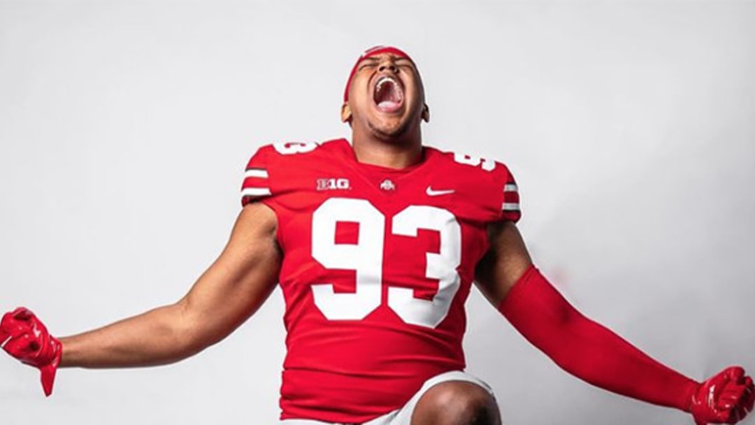 Ohio State Defensive Tackle Jacolbe Cowan Sheds Black Stripe