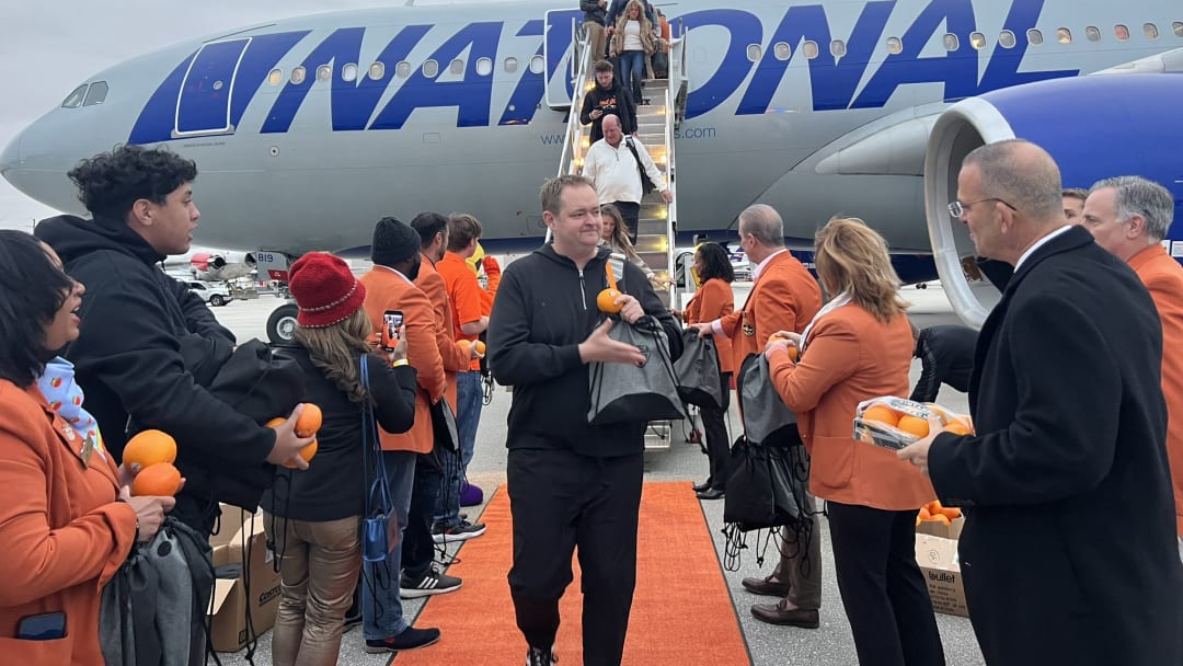 Watch: Josh Heupel Talks Orange Bowl After Vols Arrive in Miami on Christmas