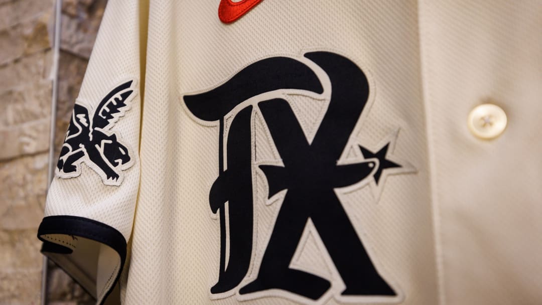 Mythical Beast Peagle Debuts With Texas Rangers Nike City Connect Uniforms