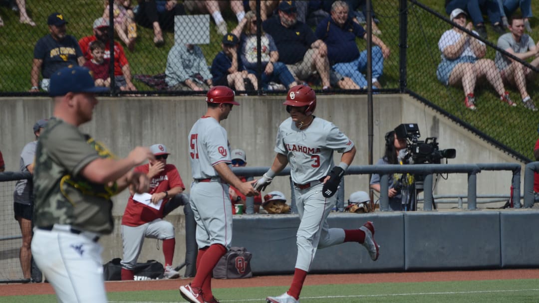 OU Baseball: Oklahoma Outlasts No. 11 West Virginia in Morgantown