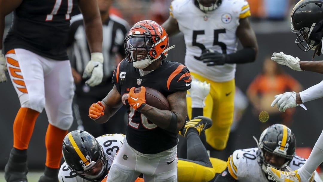 Watch: Joe Mixon Mic'd Up for Bengals' Week 1 Game Against Steelers