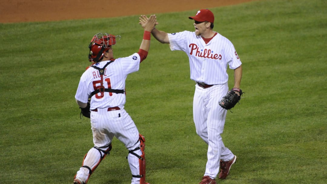 Brad Lidge to Throw Out First Pitch to Carlos Ruiz for World Series Game 5