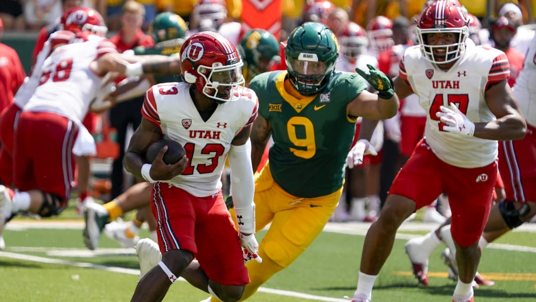 WATCH: Utah QB Nate Johnson Ties Game vs. Baylor with Rushing TD