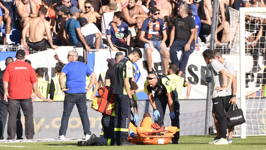 French Ligue 1 Match Abandoned After Clermont Goalkeeper Stunned by Firework