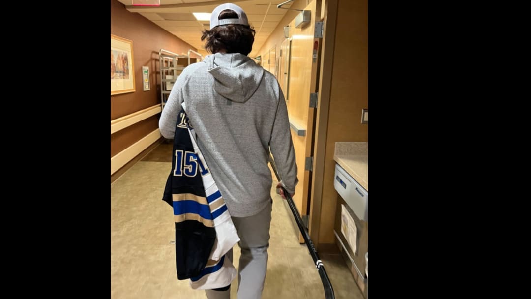 Holy Angels hockey player released from hospital