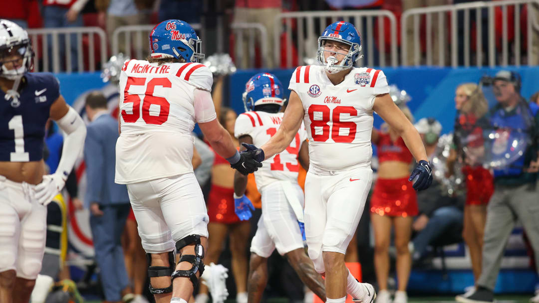 WATCH: Caden Prieskorn Puts Ole Miss Up Two Scores With Second TD