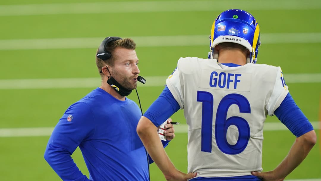 Rams Coach McVay Has 'Appreciation' for Lions QB Jared Goff Before Playoff Reunion