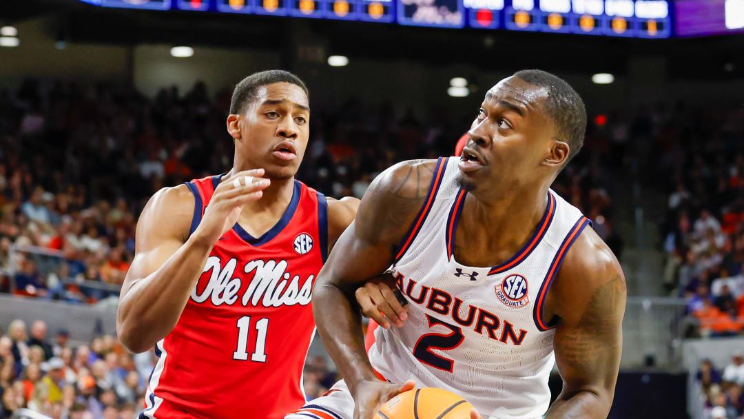 Photos From Auburn Basketball's 82-59 Win Over Ole Miss