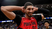 Enes Kanter Can't Help But Troll the Nuggets Once More After Trail Blazers Win Game 7