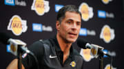 Report: Lakers Keep Rob Pelinka as GM, Won't Hire President After Magic Johnson's Resignation