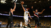 Stephen Curry, Warriors Pick-and-Roll Blazers to Game 1 Death