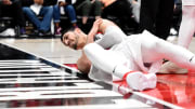 Blazers Big Man Enes Kanter Uncertain for Second Round With Injured Shoulder