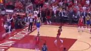 Stephen Curry Blows Wide-Open Dunk as Warriors Fall to Rockets in OT