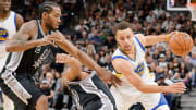 Watch: Warriors top Spurs, tie Bulls’ NBA record with 72nd win