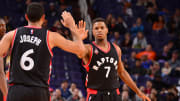 Lowry, Raptors hold off Suns, spoil Watson's coaching debut