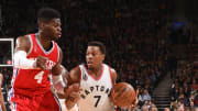 Raptors earn 12th straight win over 76ers, 122-98