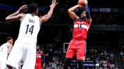 Wizards score first 20, pull away late to beat Nets 120-111