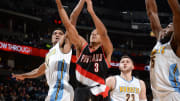 McCollum scores 25 as Trail Blazers beat Nuggets 112-106