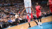 Westbrook's triple-double leads Thunder past Rockets 116-108