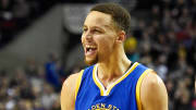 Watch: Stephen Curry has ridiculous no-look lob to Andrew Bogut