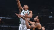 Antetokounmpo scores 28 as Bucks beat Hawks in overtime