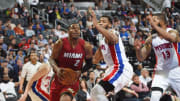 Heat beat Pistons 99-93, pull within win of Southeast title