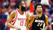 James Harden ties career-high 14 assists in Rockets’ win over Heat