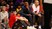 Watch: Kobe Bryant makes rookie Larry Nance Jr. sit on floor