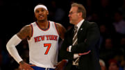 Carmelo Anthony would like input on the Knicks’ next coach