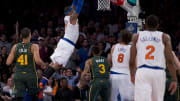 Anthony helps Knicks beat Jazz 118-111 in overtime