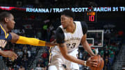 Mahinmi leads Pacers past Pelicans 91-86; Davis injured