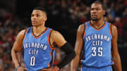 Thunder conduct season in shadows of two Western Conference titans