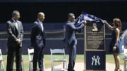 Yankees retire Posada's No. 20 in Monument Park