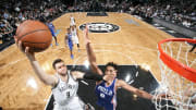 Bargnani scores season-best 23, Nets beat 76ers 100-91