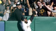 Watch: Starling Marte robs Brandon Crawford of home run