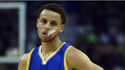 Reality bites: Stephen Curry's mouthguard appears in NBA 2K16