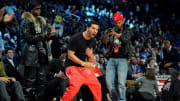 The Many Faces of Drake at NBA games