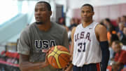 A refreshed Kevin Durant discusses Olympics, free agency at USA practice