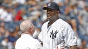 Yanks place CC Sabathia on DL, knee injury could end season