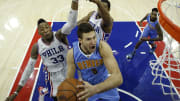 Gallinari leads Nuggets past Okafor-less 76ers 108-105